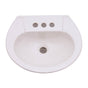 Barclay - Hampshire 450 Basin, 4''cc,  White - White