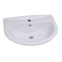 Barclay - Karla 505 Ped Lav Basin 4'' cc, White - White