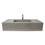 Barclay - Precious 40-5/8'' Porcelain 1- Hole,WallHung,w/Drain CoolGray - Cool Gray