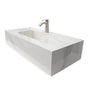 Barclay - Precious 40-5/8'' Porcelain 1- Hole,WallHung,w/Drain Carrara - Carrara