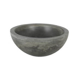 Barclay - Cordell Small Oval Cement Vessel, Dusk Gray - Dusk Gray