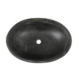 Barclay - Caspar Small Oval Cement Vessel, Dusk Gray - Dusk Gray