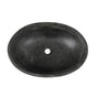 Barclay - Caspar Small Oval Cement Vessel, Dusk Gray - Dusk Gray
