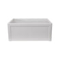 Barclay - Chapman 36'' Fireclay Single Bowl,Center Drain, White - White