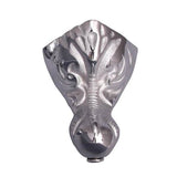 Asia Dbl Acrylic Roll Top WH 67'', 3-3/8'' Holes, BL Feet
