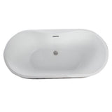 Penney 61'' Freestanding Acryli W/internal drain-OF,BN