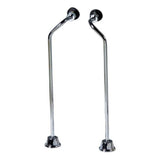 Tub Kit 67'' AC Roll Top,Tub Filler, Supplies,Drain-Chrome