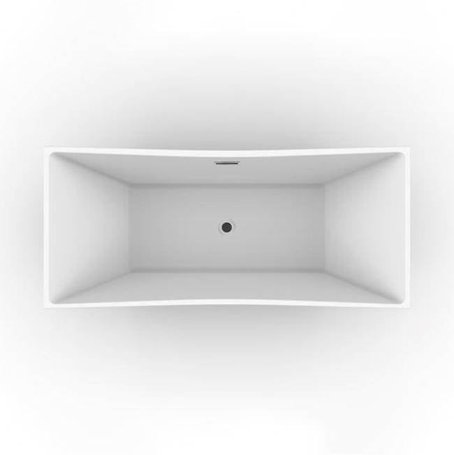 Tanya 71'' Freestanding AC WH Tub,W/Internal Drain & OF BN