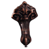 India Cast Iron Slipper WH, 67'', 7'' Holes, BN Feet