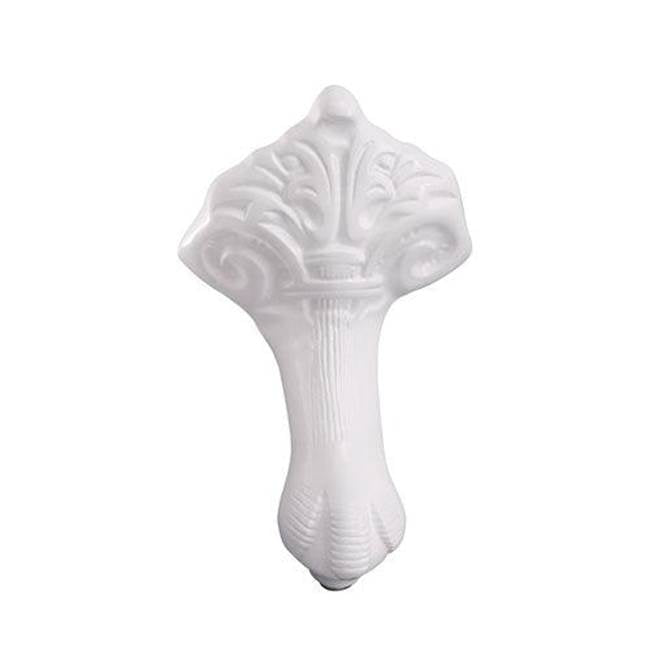 Gavin Cast Iron Slipper 54'' WH 7'' Deck holes, PB Imp Feet