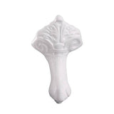 Gavin Cast Iron Slipper 54'' WH 7'' Deck holes, PB Imp Feet