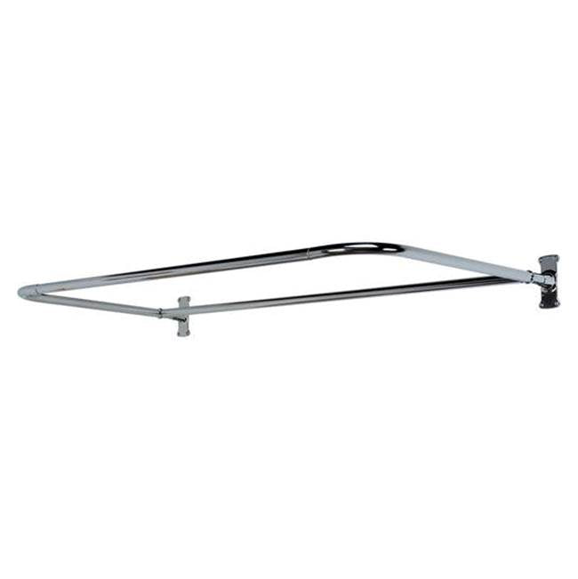 Tub Kit 67'' AC Slipper,Filler Shw Rd, Supplies, Drain-BrNkl