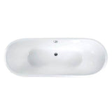 Fernando 67''CI Bateau w/Mat B Metal Skirt,No Holes,WH Inter