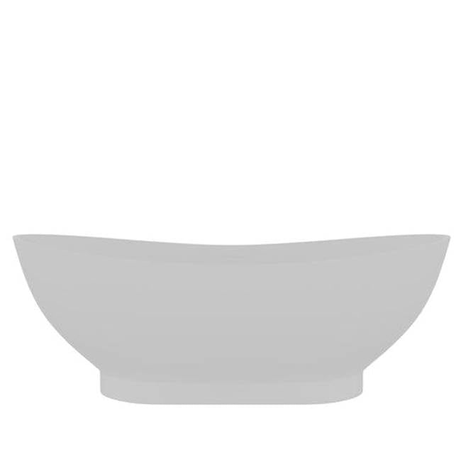 Julianna BARstone Double Slipper 71'' White Matte, No Holes