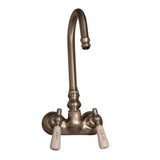Tub Kit 67'' AC Roll Top, Tub Filler, Supplies, Drain-BrNkl
