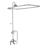 Tub Kit 67'' AC Slipper, Shwr Unit, Supplies, Drain-Chrome