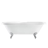 Claudia Acrylc Dbl Roll,66-3/4 WH, BN Imp Feet, 7'' Holes