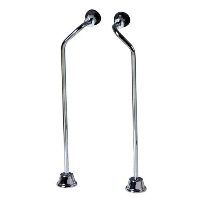 Tub Kit 67'' AC Roll Top, Shwr Unit, Supplies, Drain-BrNkl