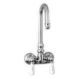 Tub Kit 67'' AC Roll Top,Tub Filler, Supplies,Drain-Chrome