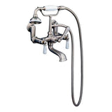 Tub Kit 67'' CI Roll Top, Shwr Rd,Filler,Supplies,Drain-Chrm