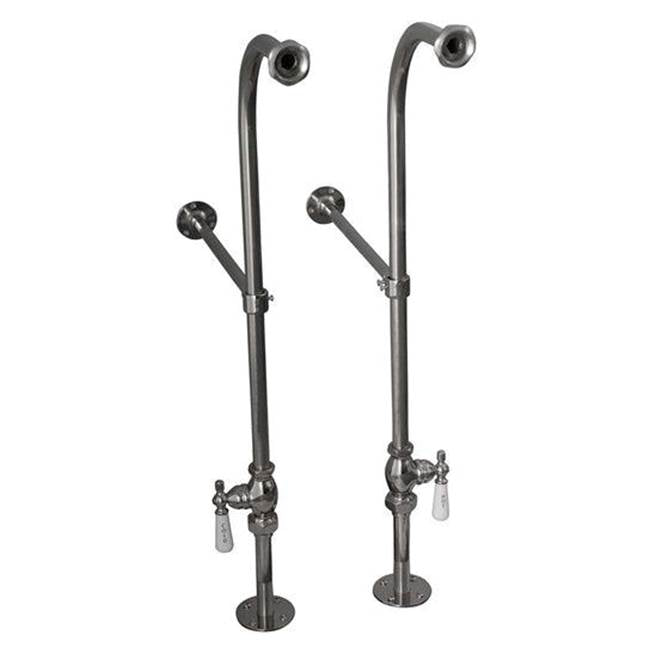 Tub Kit 67'' AC Slipper, Shwr Unit, Supplies, Drain-BrNkl