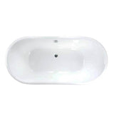 Wakely Cast Iron Tub w/Base 32'' Wide, w/o Holes,OF,WH