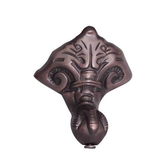 Columbus Cast Iron Dbl Roll WH 61'', 7'' Holes, BL Imp Feet