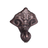 Columbus Cast Iron Dbl Roll WH 61'', 7'' Holes, BL Imp Feet