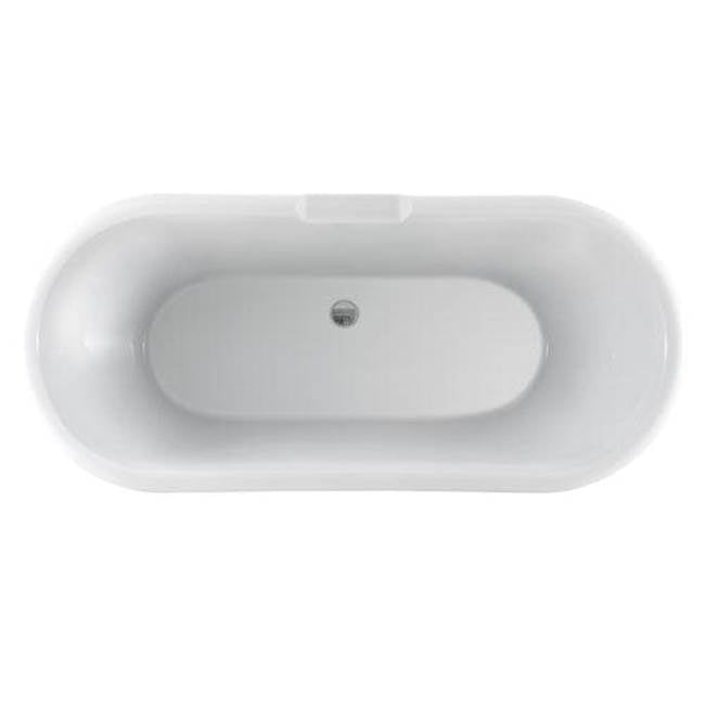 Claudia Acrylc Dbl Roll,66-3/4 WH, BN Imp Feet, 7'' Holes