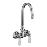 Tub Kit 60'' AC Roll Top, Tub Filler, Supplies, Drain-Chrome