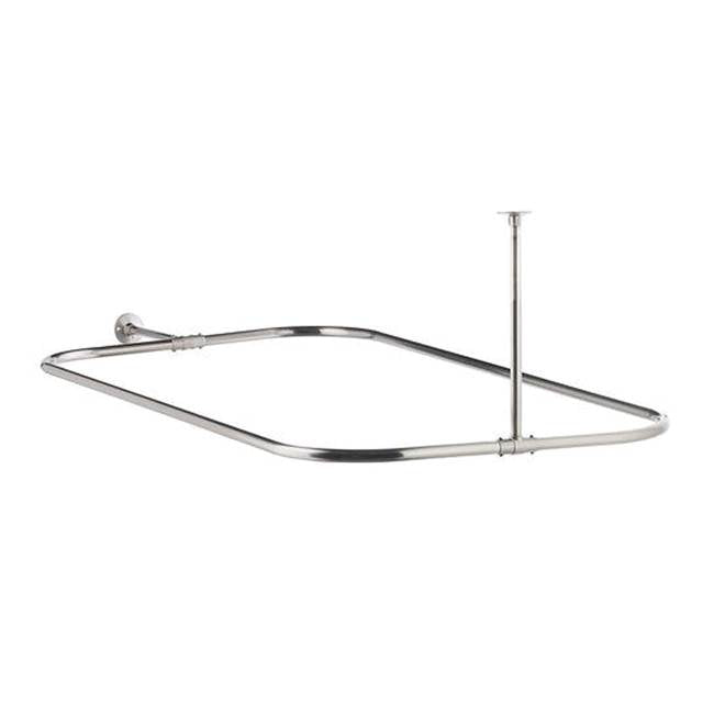 Tub Kit 54'' CI Roll Top, Shwr Rd,Filler,Supplies, Drain-Chrm
