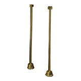 Tub Kit 71'' CI Dbl Slipper, Filler, Supplies, Drain-Chrome