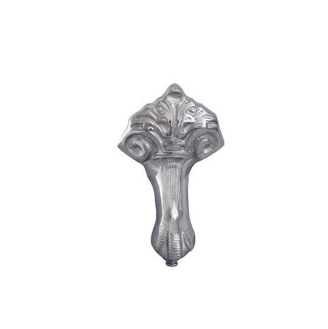 Halifax Cast Iron Slipper 61'',WH,7'' Dec Holes,BL ImpFeet