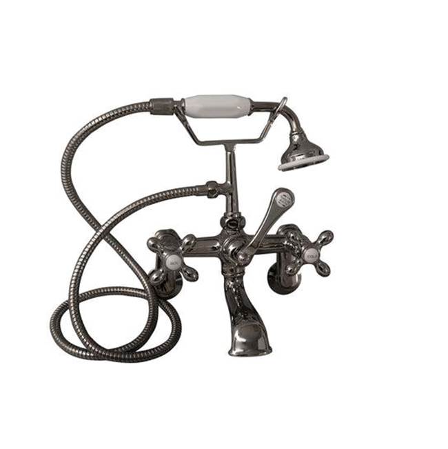 Tub Kit 60'' AC Slipper, Shwr Rd,Filler,Supplies,Drain-BrNkl