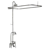 Tub Kit 60'' AC Slipper, Shwr Unit, Supplies, Drain-BrNkl