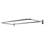 Tub Kit 67'' AC Slipper,Filler Shwr Rod,Supplies,Drain-BrNkl