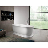 Bethany 59'' Freestanding AC Tub,W/internal drain-OF,BN