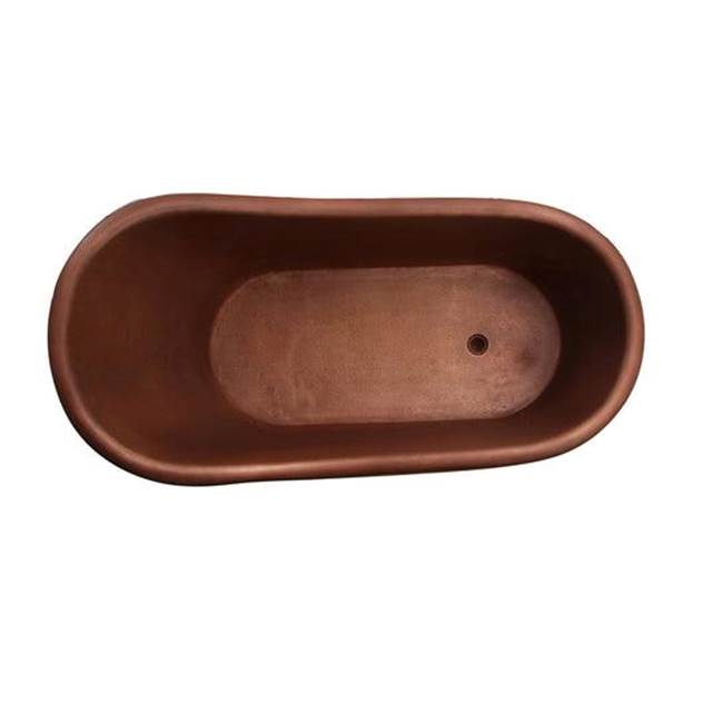 Lawson 66'' Slipper Tub w/feet PB,Tub Light AC, No Hole