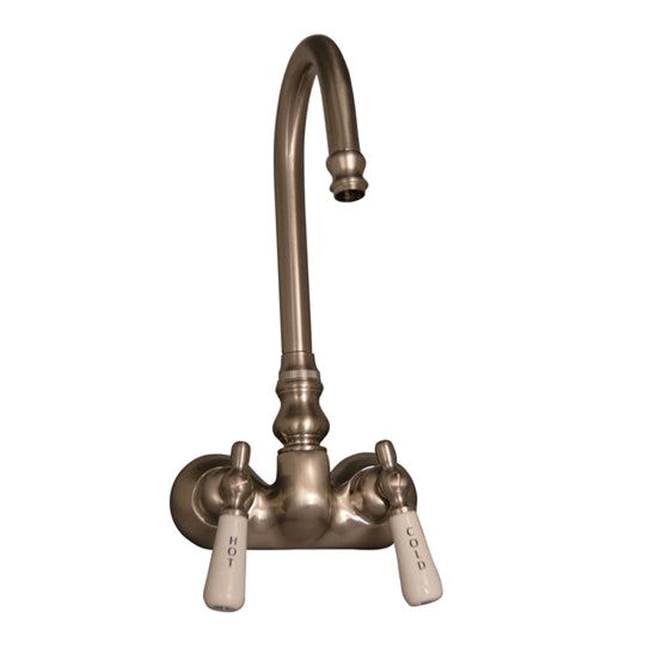 Tub Kit 60'' CI Roll Top, Shwr Unit, Supplies, Drain-Chrome