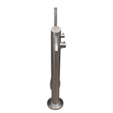 Barclay - Larkin  Freestanding Thermo Tub Filler, Brushed Stainless - Brushed Stainless Steel