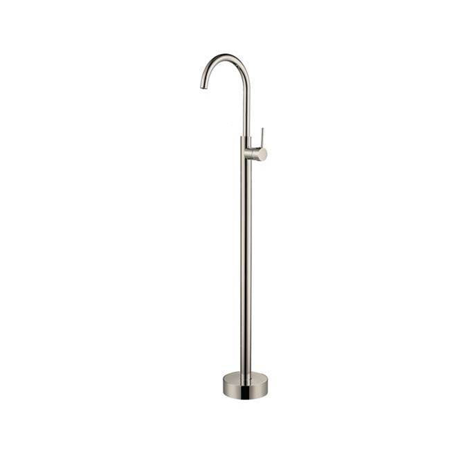 Barclay - Harris Freestanding Faucet (Brass) Sinz Hndle,BN - Brushed Nickel