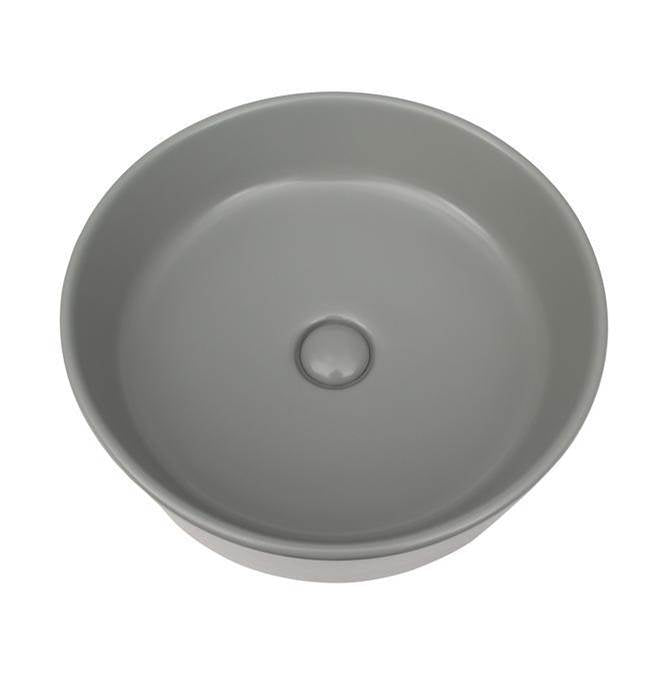 Barclay - Harmony 16-1/2'' Round Above Counter Basin,Matt Light Green - Matte Light Green
