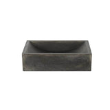 Barclay - Eldon Rect Cement Above Counter Basin,Green Copper - Copper Green