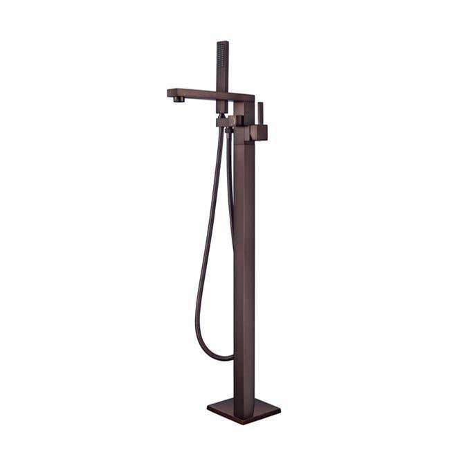 Barclay - Cohen Freestanding Faucet  (Brass),W/Handshower,ORB - Oil Rubbed Bronze
