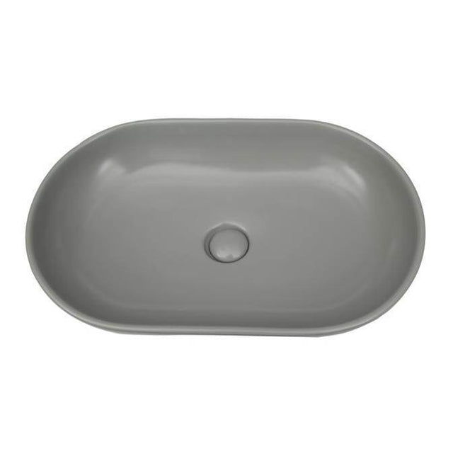 Barclay - Harmony 21-3/4''Oval Above Counter Basin,Matt Light Green - Matte Light Green