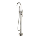 Barclay - Elora Freestanding Faucet  (Brass),W/Handshower,BN - Brushed Nickel