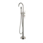 Barclay - Elora Freestanding Faucet  (Brass),W/Handshower,BN - Brushed Nickel