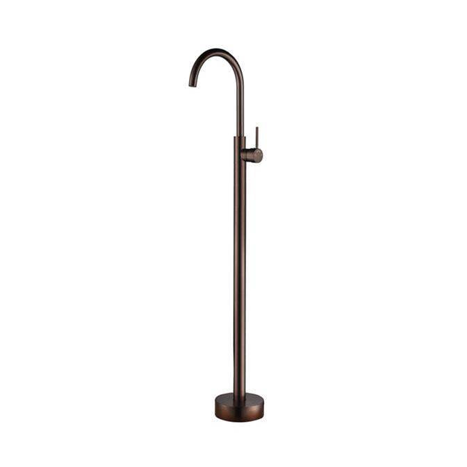 Barclay - Harris Freestanding Faucet (Brass) Sinz Hndle, ORB - Oil Rubbed Bronze