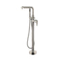 Barclay - Jansen Freestanding Faucet  (Brass),W/Handshower,BN - Brushed Nickel