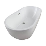 Pan 56'' AC Freestanding,Tap Deck,W/internal drain-OF,BN
